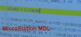 MicroStation MDL